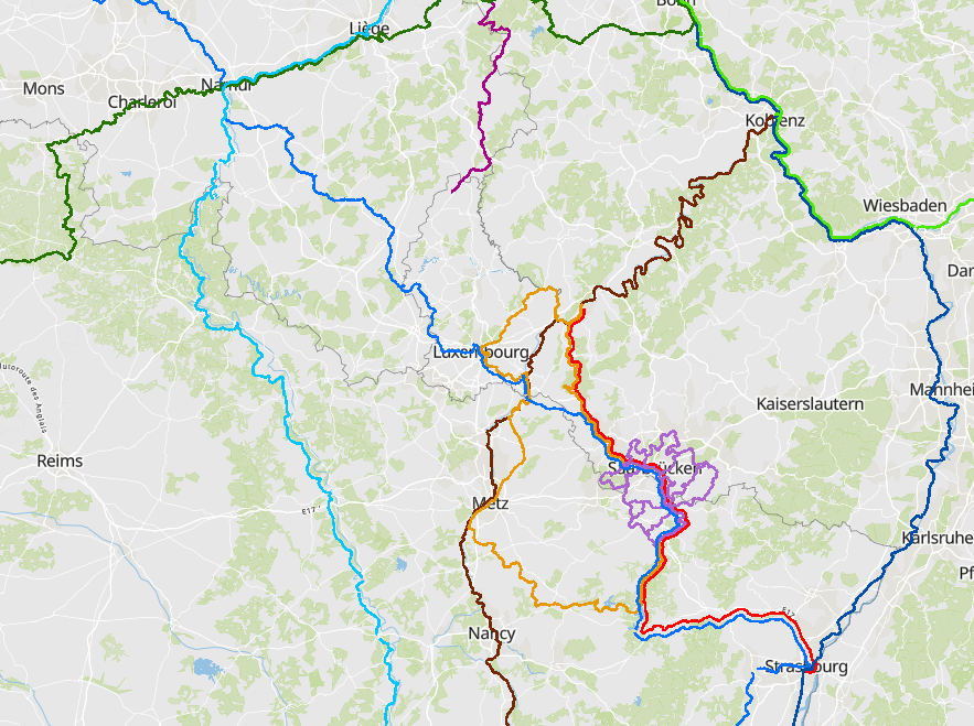 Europäische Radrouten 2021 - Neues Fenster