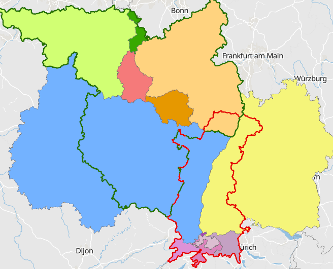 Raumplanungsdokumente auf Landes-/Kantonsebene 2024 auf der Kartenanwendung