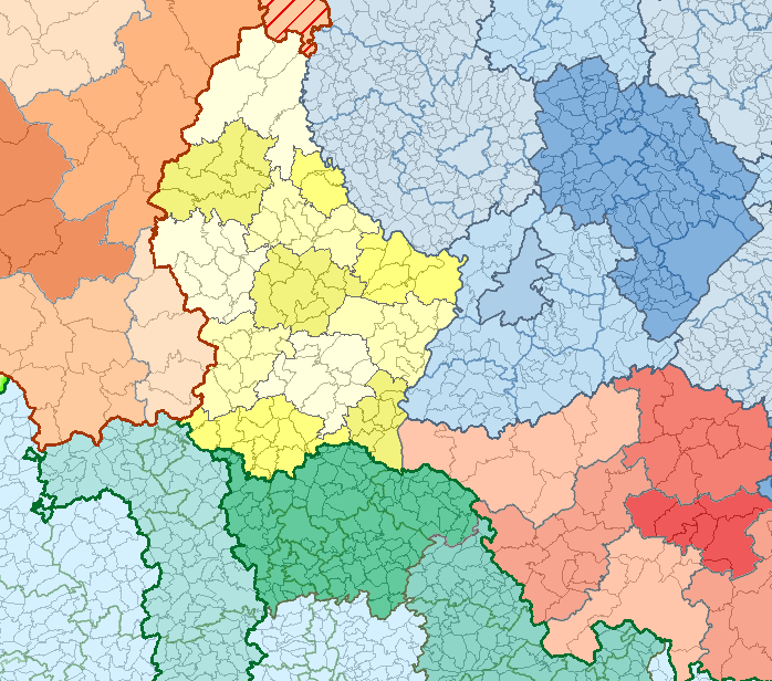 Verwaltungseinheiten 08/2018 auf der Kartenanwendung - Neues Fenster