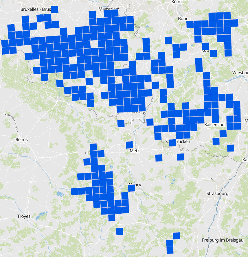 NATUDATA auf der Kartenanwendung - Neues Fenster