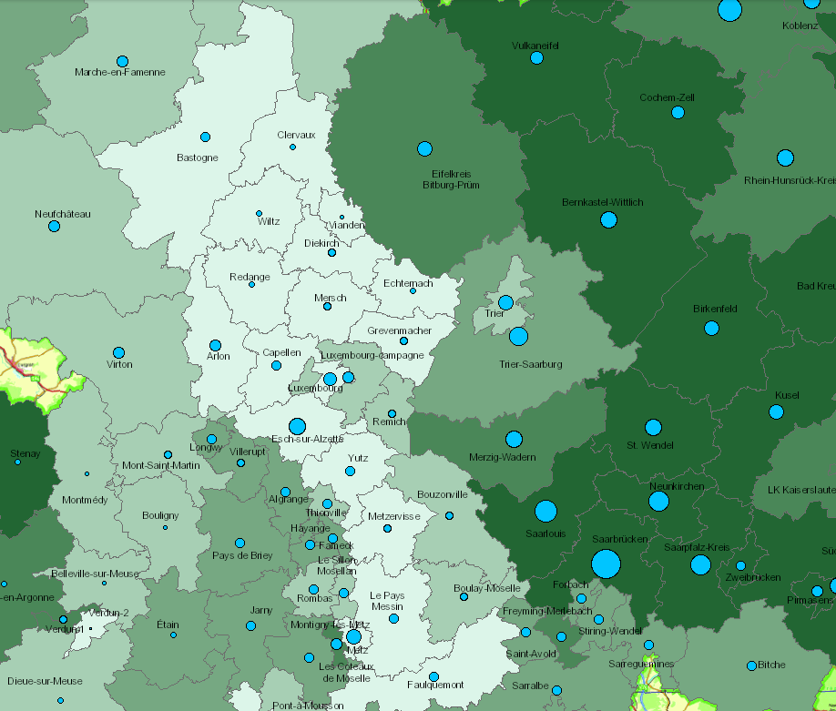 Population âgée de 65 ans et plus en 2016 sur l'application cartographique - Nouvelle fenêtre