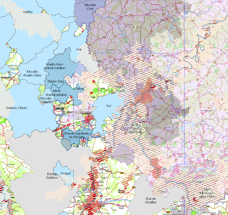 Aléa d'inondation et gestion des cours d'eau 2018 sur l'application cartographique - Nouvelle fenêtre