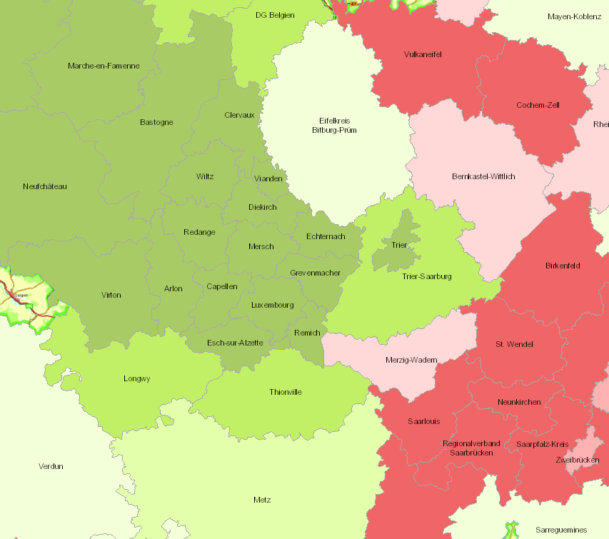 Evoulution de population 2000-2017 sur l'application cartographique - Nouvelle fenêtre