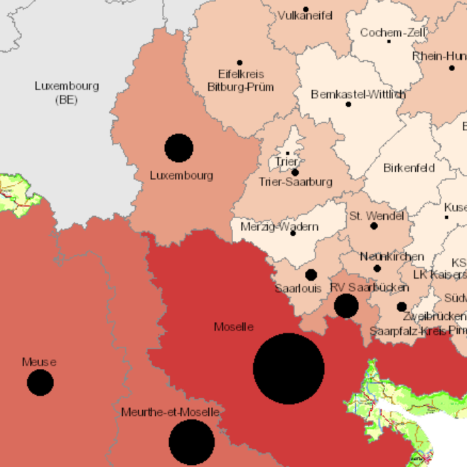 Décès Covid-19 sur l'application cartographique - Nouvelle fenêtre