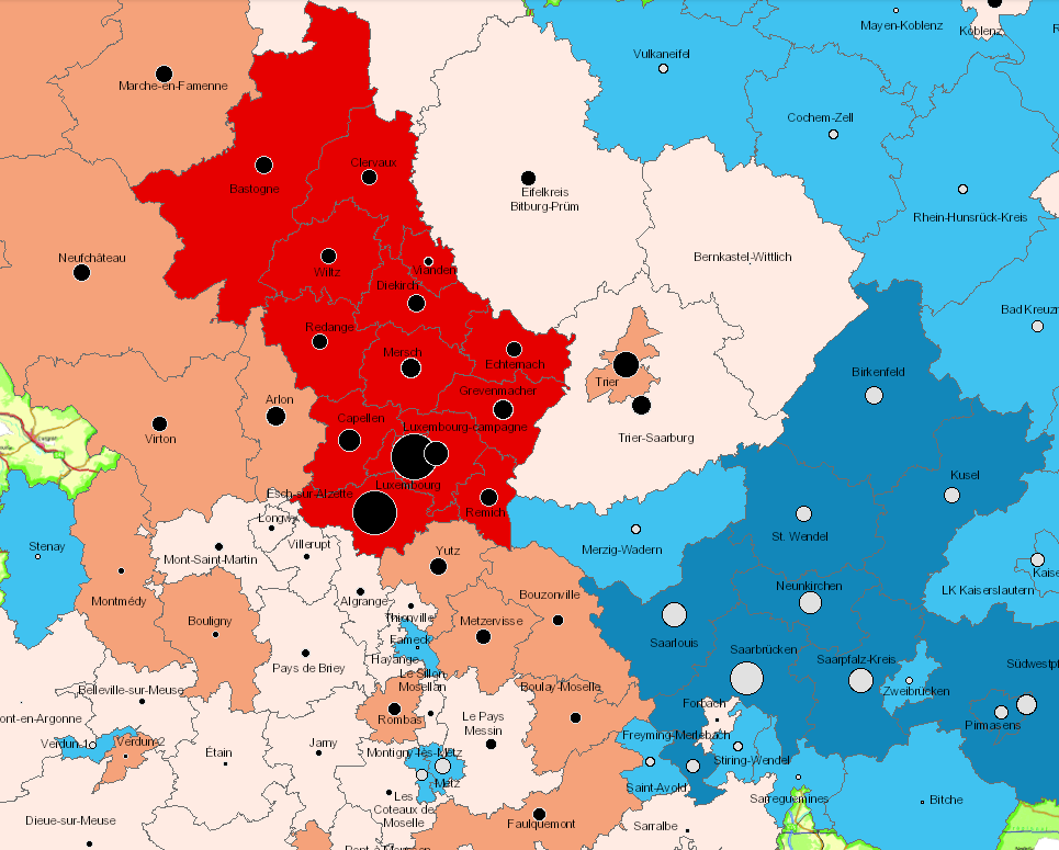 Evolution de la population 20-64 ans 2000-2016 sur l'application cartographique - Nouvelle fenêtre