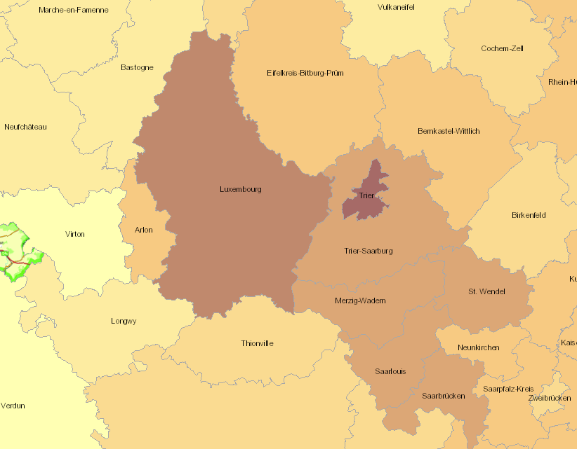 Part de la population de 20 à 64 ans en 2014 sur l'application cartographique - Nouvelle fenêtre