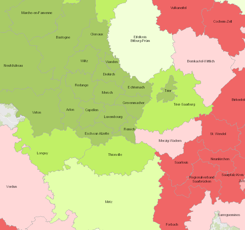 Evoulution de population 2000-2017 sur l'application cartographique - Nouvelle fenêtre