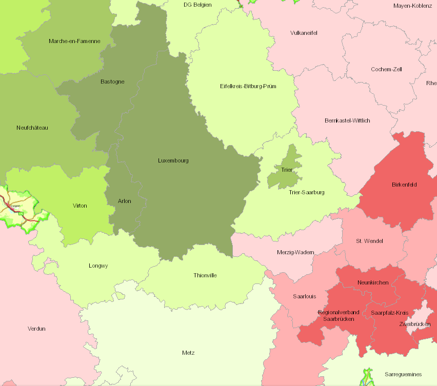 Evolution de la population 20-64 ans 1999-2016 sur l'application cartographique - Nouvelle fenêtre