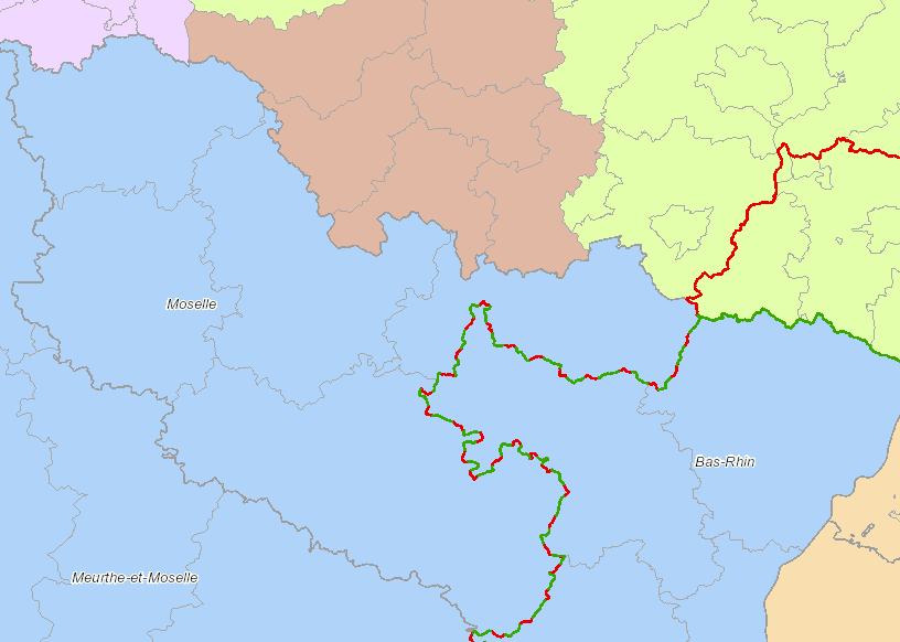 Grande Région et Conférence du Rhin Supérieur: Entités administratives 2016  sur l'application cartographique - Nouvelle fenêtre