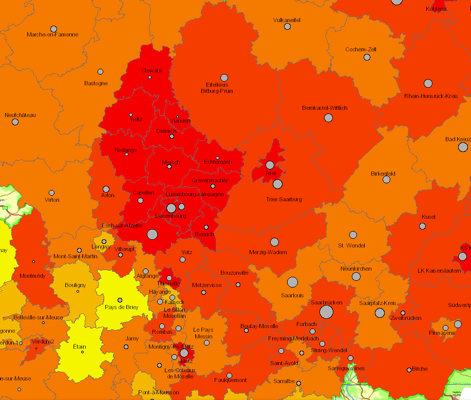 Population 20-64 ans en 2016  sur l'application cartographique - Nouvelle fenêtre