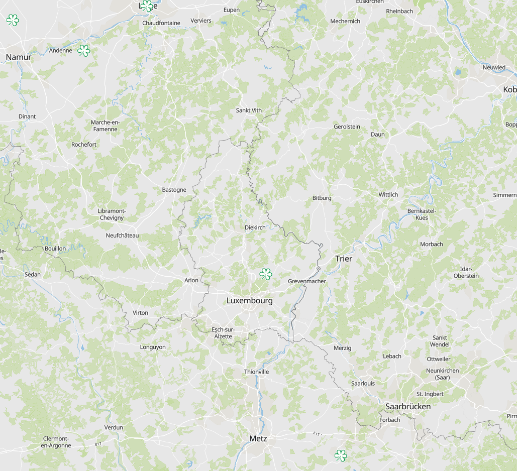 Restaurants étoile verte 2022