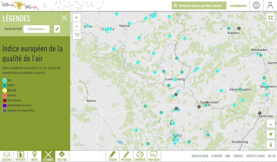 Prev'Air : un site pour connaître la qualité de l'air dans sa région